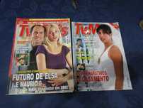 Revistas antigas de televisão TV GUIA e TV Mais
