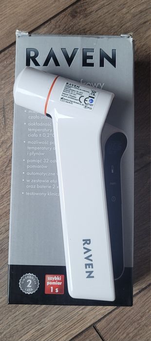 Termometr bezdotykowy Raven ETBD003
