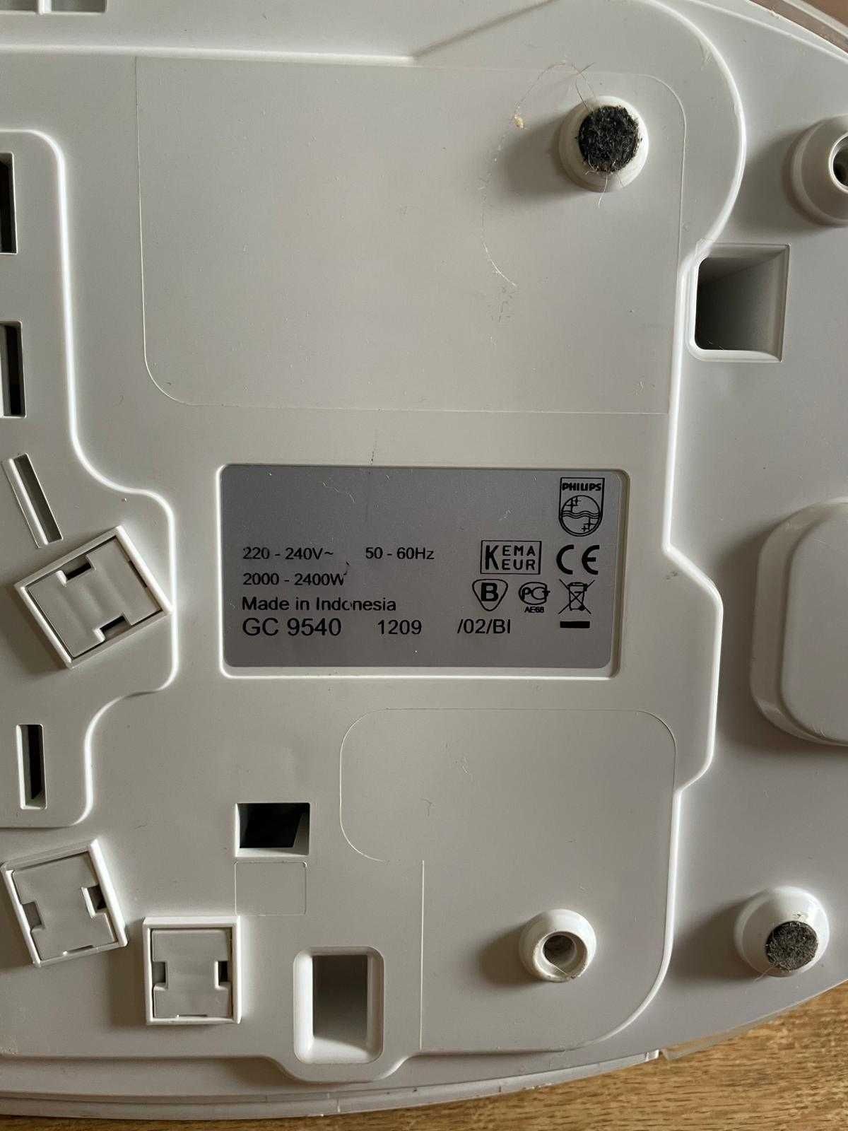 żelazko parowe Philips Perfect Care Silence - uszkodzone