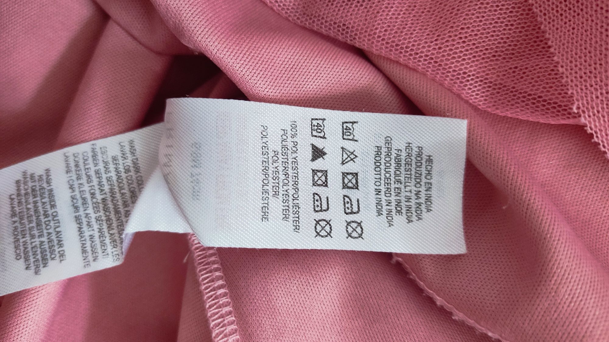 Przepiękna sukienka z haftami Primark, rozm. 74