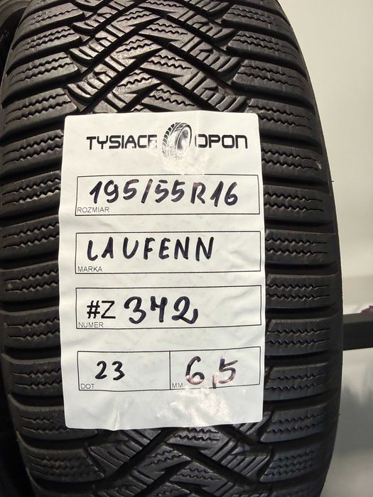 Opony Zimowe 195/55/16 Laufenn IFIT+ Komplet #Z372