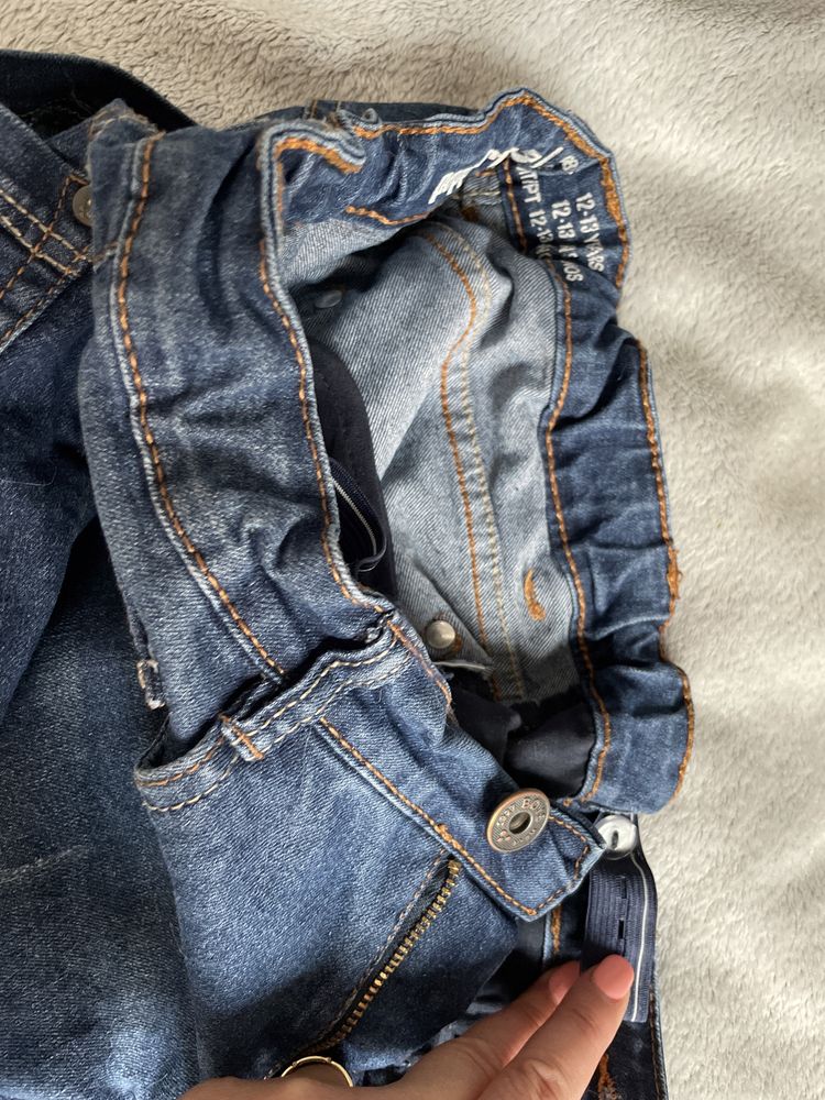 Spodnie jeans dla chłopca 152 cm