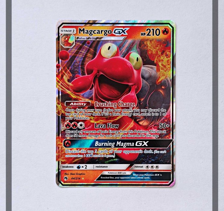 Magcargo GX 44/214 LOT Pokemon ENG-NM
