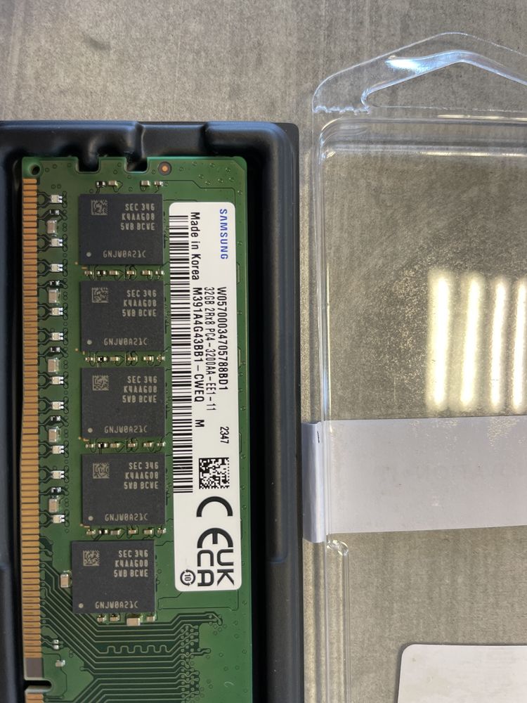 Pamięć 32GB Samsung M391A4G43BB1-CWE DDR4 ECC 3200Mhz PC4-25600