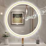 Lustro łazienkowe LED Bluetooth 80 cm