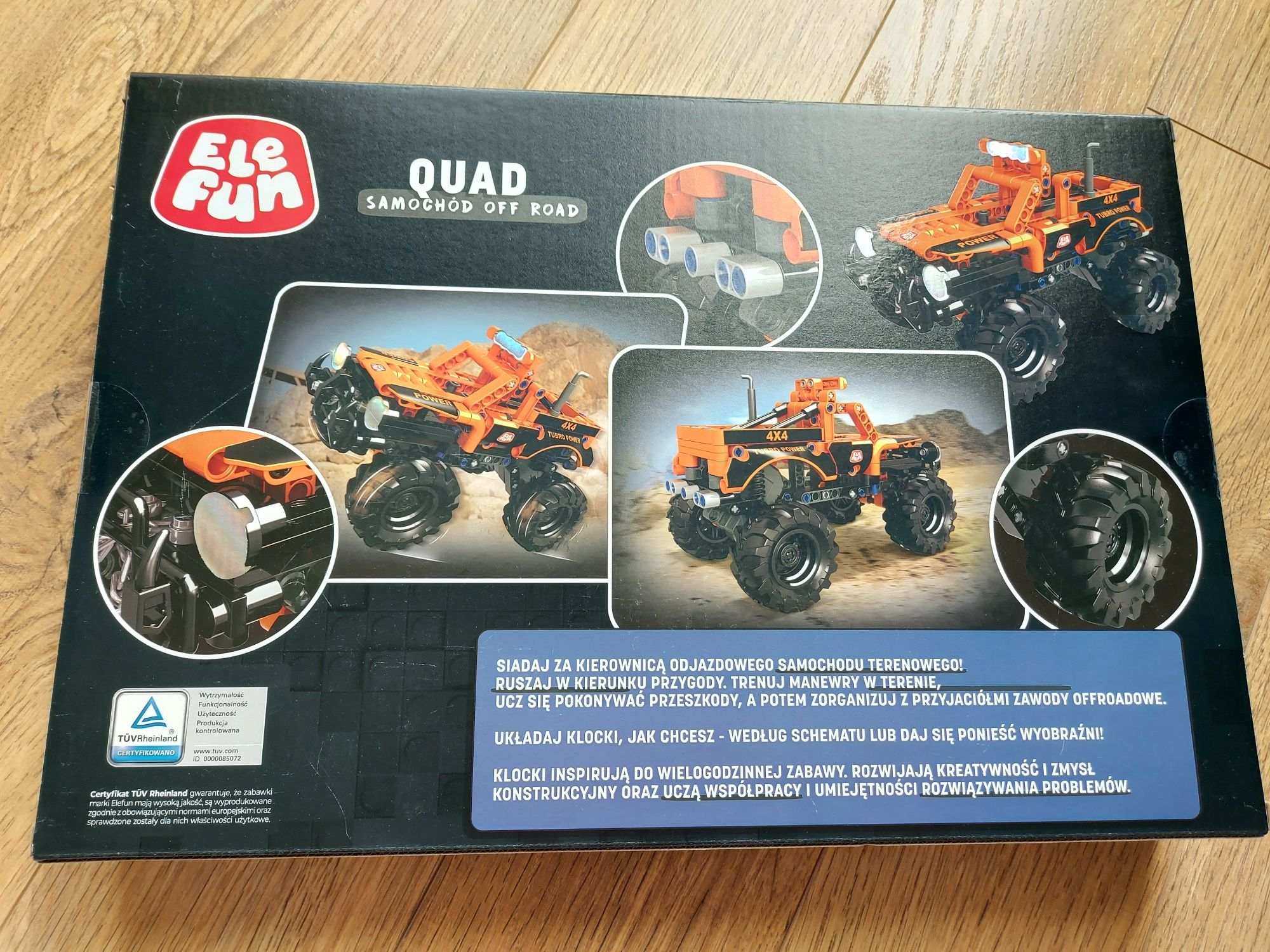 Nowe klocki quad