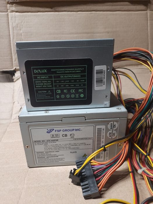 Блок питания GoldenField 460w, Frime 450w, Deluxe, ATX 400w