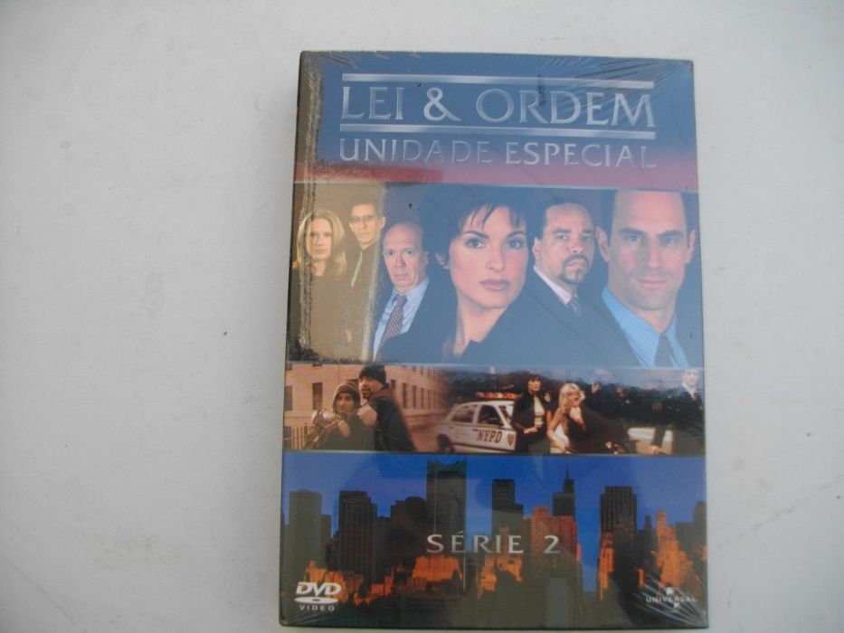 4 Séries seladas: Lei & ordem, unidade especial (1,2,3,4) em DVD