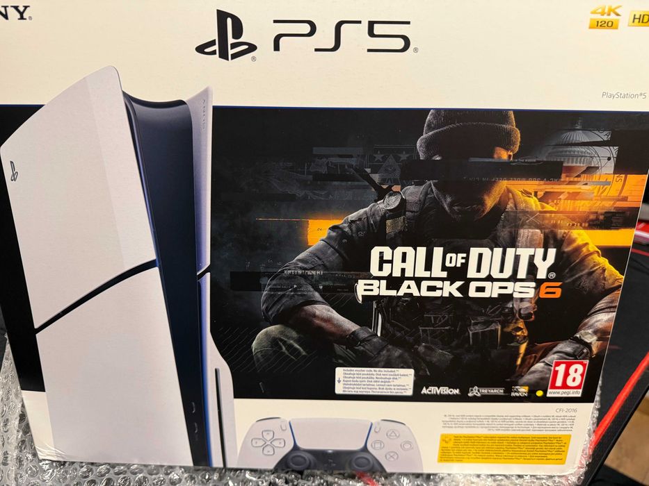 Sony PlayStation 5 Slim z napędem 1TB + Call Of Duty: Black Ops 6