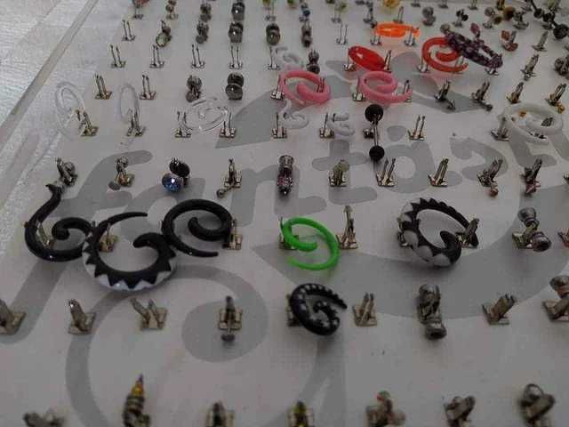 Lote de 290 Piercings