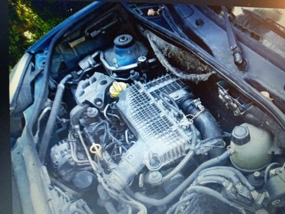 Двигатель Мотор Двигун Комплектний 1.5 dci K9K Renault Kangoo Megane