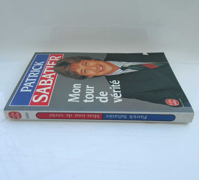 Livro Mon tour de verité, Patrick Sabatier 1987