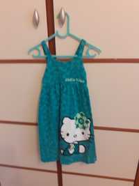 Sukienka dla dziewczynki. Hello Kitty. H&M. 110-116 cm. Wysyłka.