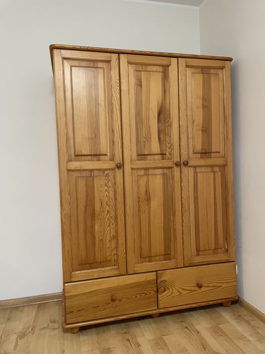 Szafa ubraniowa drewno sosnowe