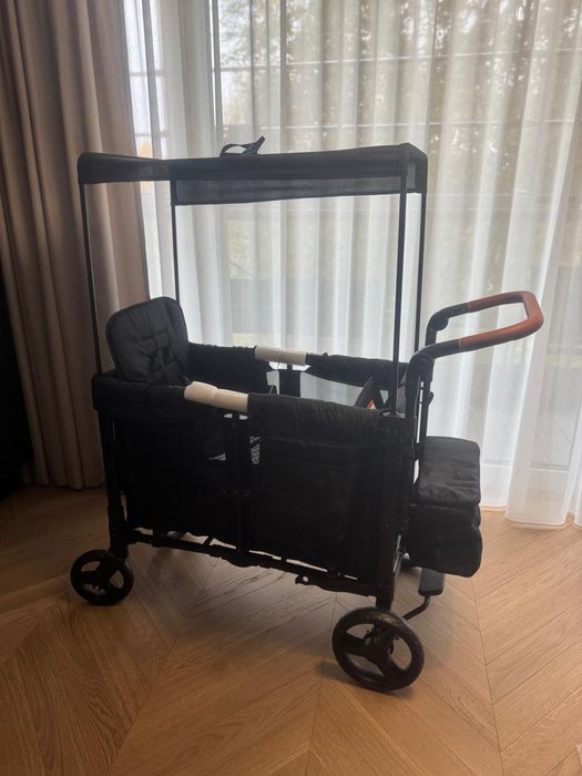 Wozek wagon nowy podwojny blizniaki lub dla jednego dziecka spacerowy