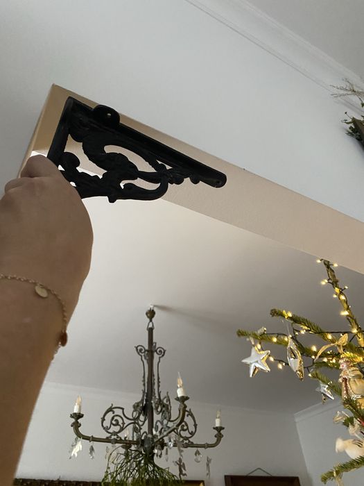 Para żeliwnych podpórki kątniki wsporniki