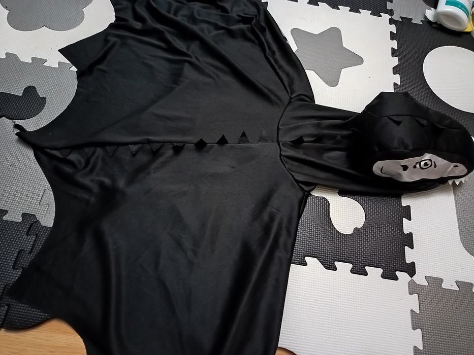 Strój peleryna dinozaur halloween dla dziecka