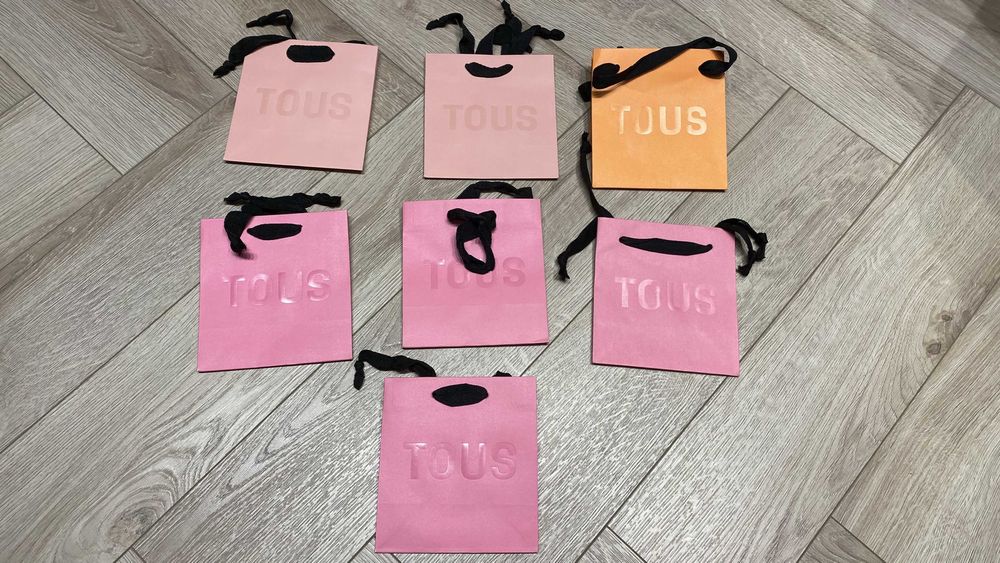 Torebki prezentowe Tous małe 15x14cm