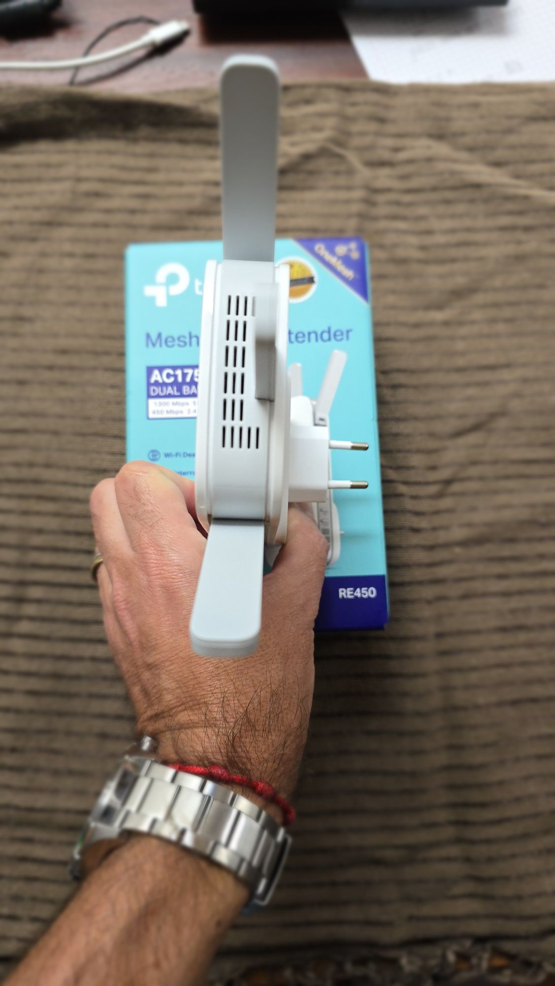 OneMesh tplink RE450 novo AC1750 internet em todo o lado