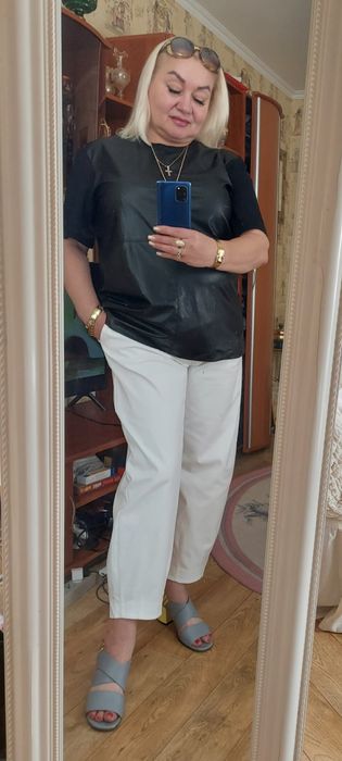 Sassofono ,Vita Vien крутейшие  брюки oversize 7/8. Люкс ! 50-52