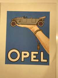 Plakat retro Opel 40 x 30 cm