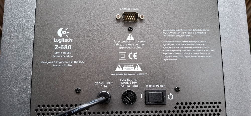 Głośniki Logitech THX Z-680