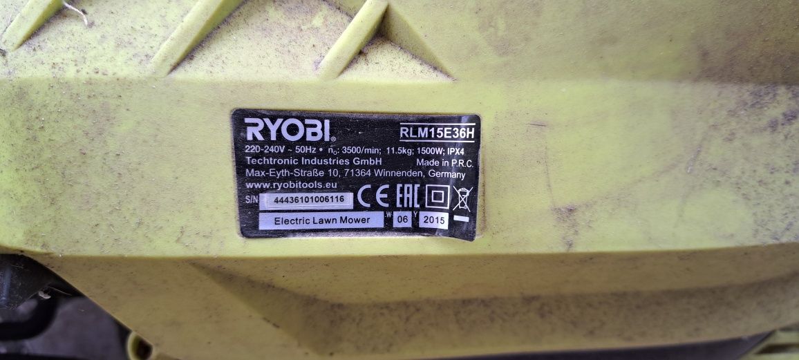Corta-relva Ryobi RLM15E36H 1500w