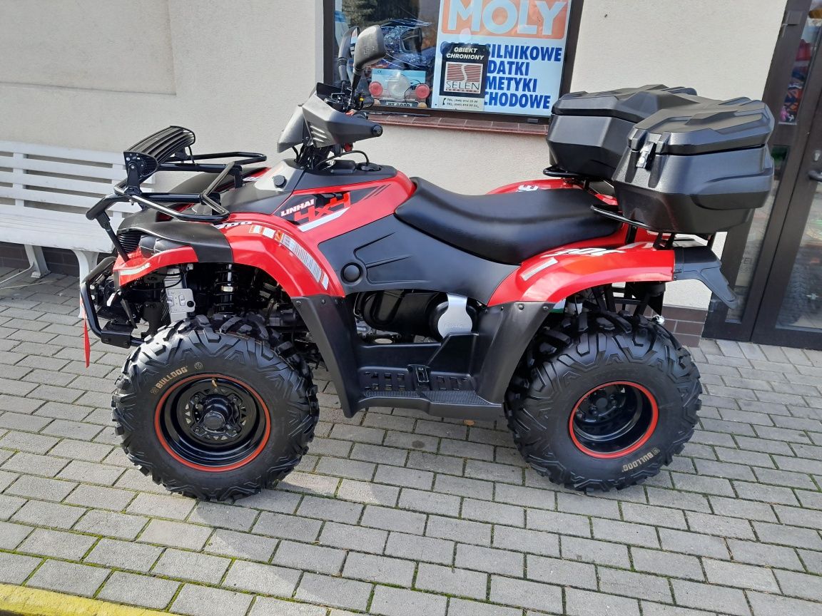 Linhai 300 4x4 salon pl jak nowy rejestracja doposazony mxu