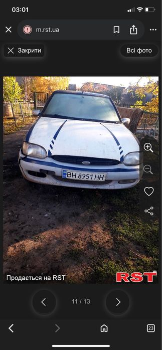 Ford eskord на запчасти на ходу инжектор