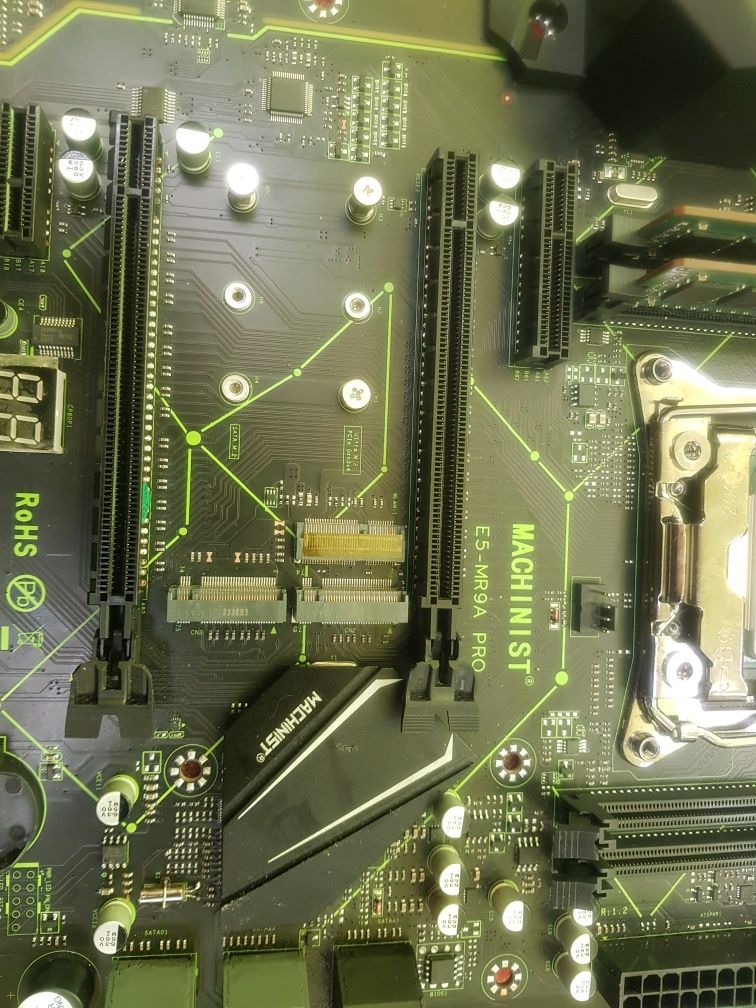 Материнская плата MACHINIST E5-MR9A PRO 16Gb DDR4 E5-2660V3 под ремонт
