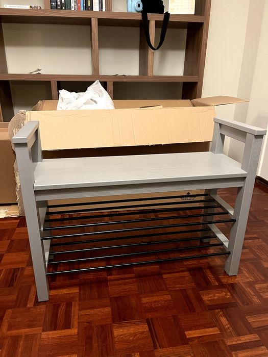 Sapateira Ikea Cinzenta