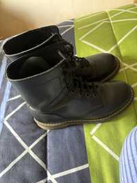 Botas militar em pele