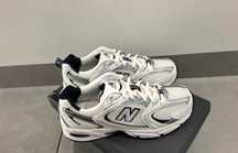 Buty meskie Mokasyny New_Balance_530_White_Silver_Navy r.40