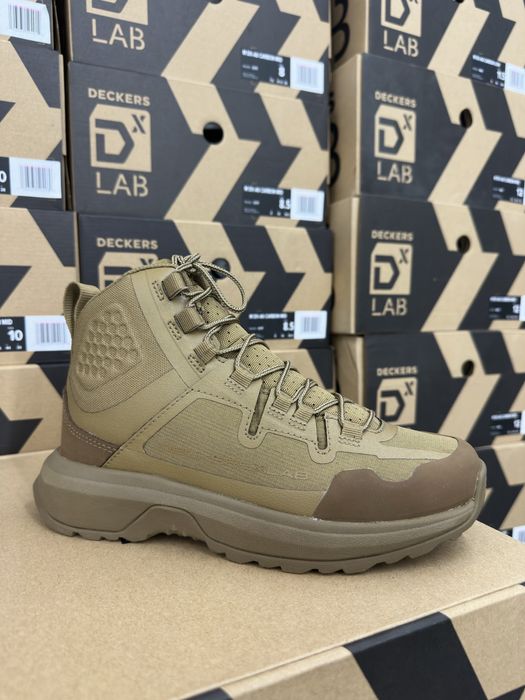 Тактичні чоботи, високі кросівки DECKERS X LAB колір чорний