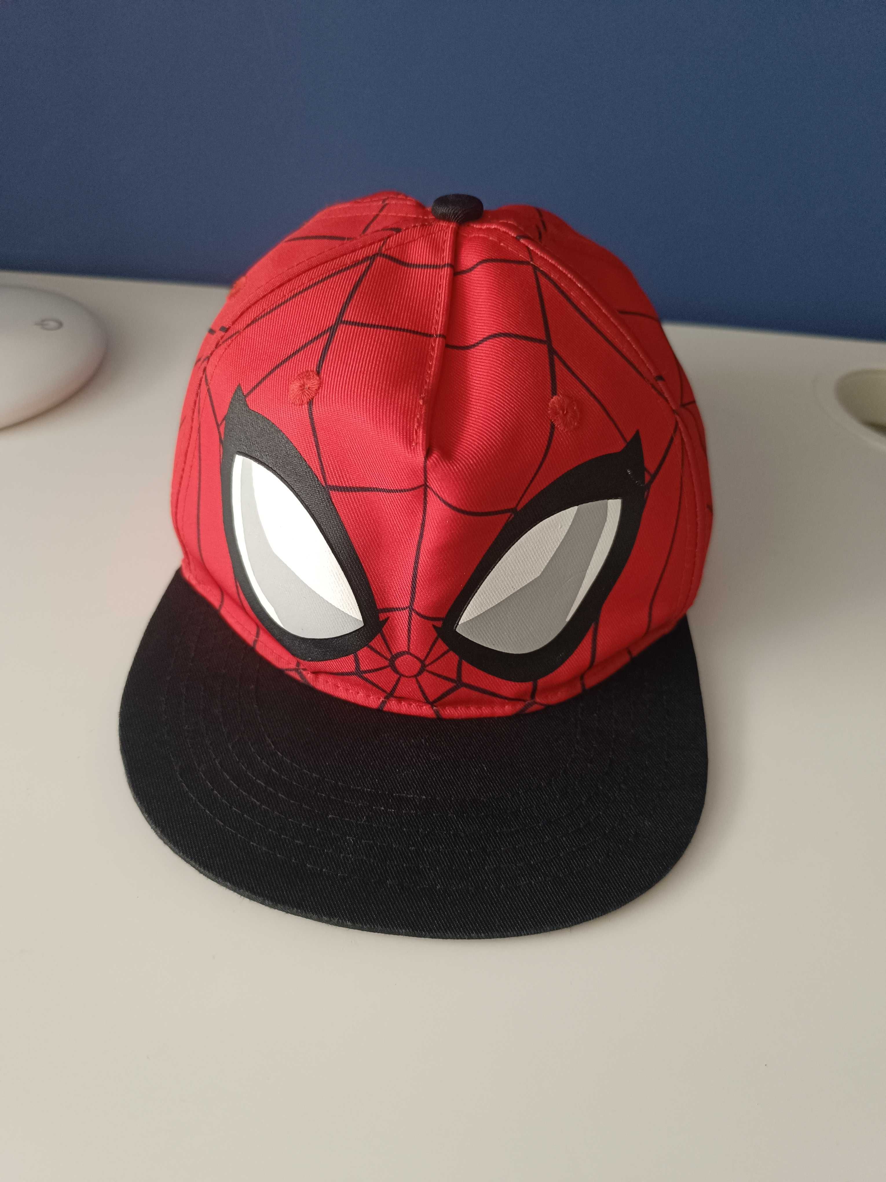 H&M Czapka z daszkiem spiderman dziecięca 122cm 128cm 134cm