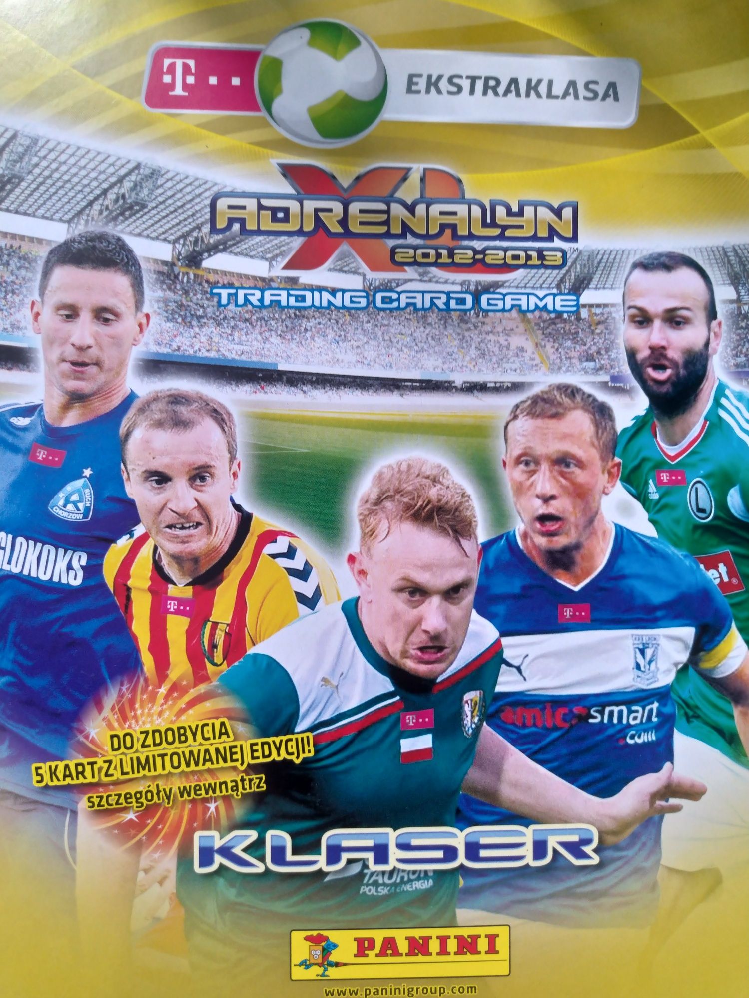 Karty ekstraklasa 2012/13 komplet bazowe