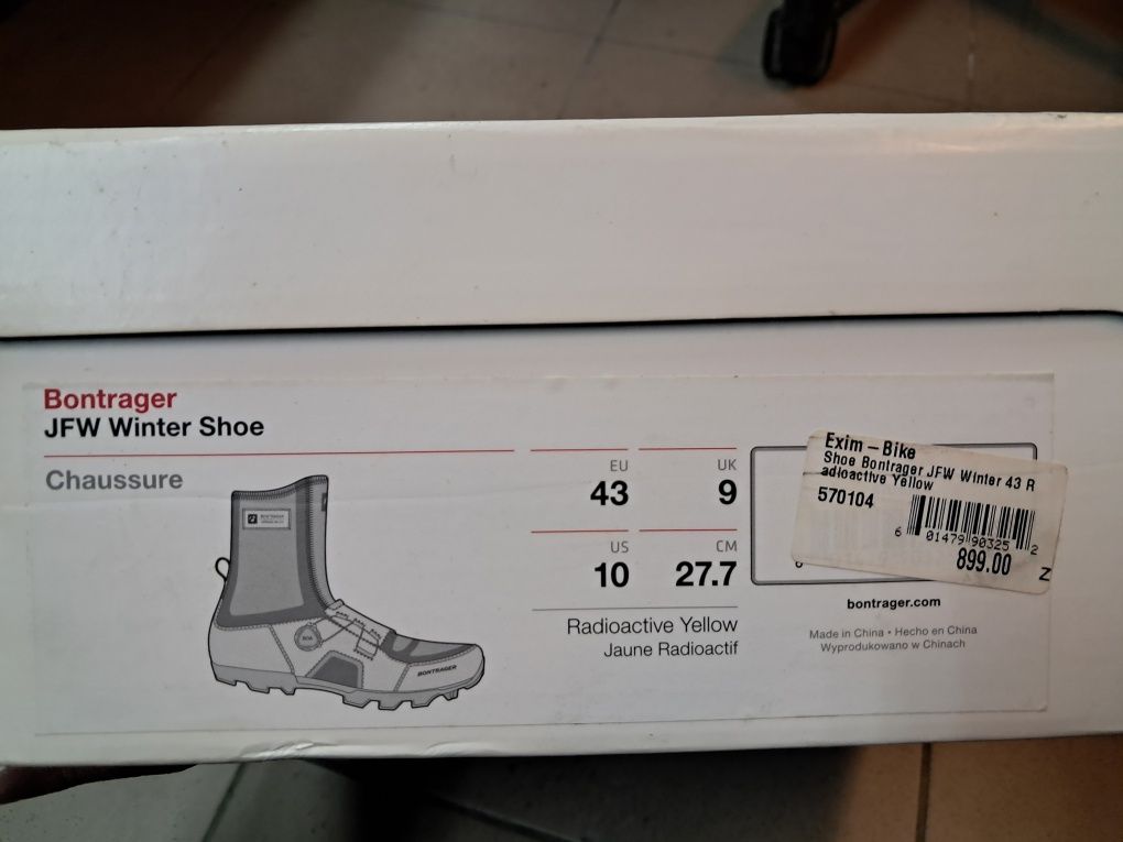 Buty zimowe kolarskie Bontrager JFW 43