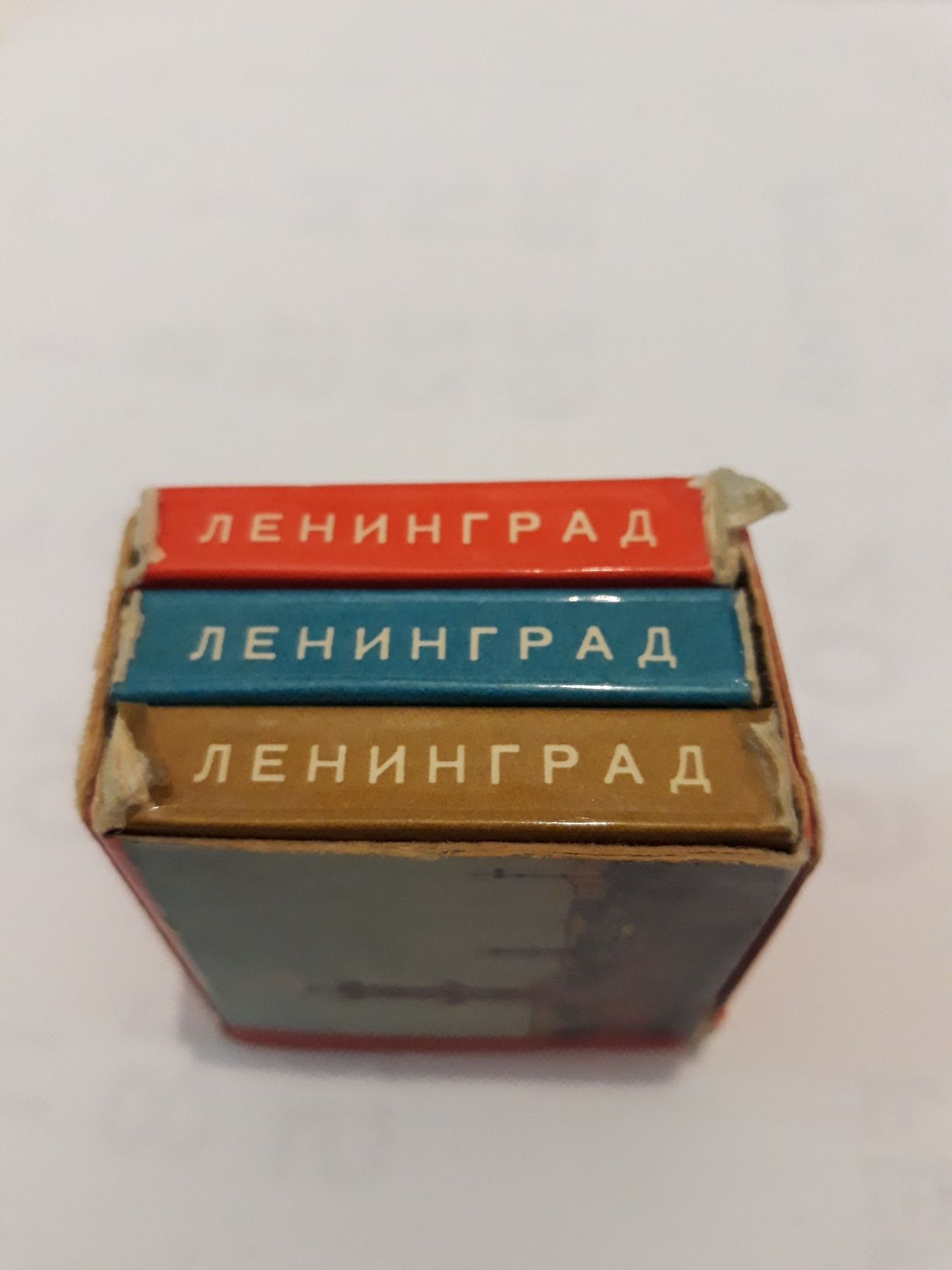 Ленинград, набор мини открыток раскладушек, открытка
