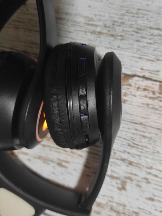 Дитячі навушники котячі вушка,безпровідні bluetooth ,є у Львові