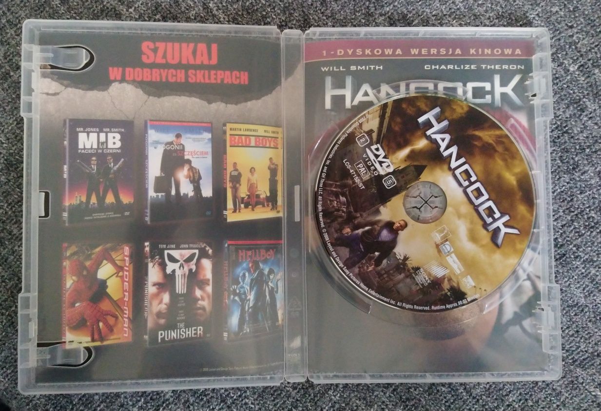 Hancock film na dvd