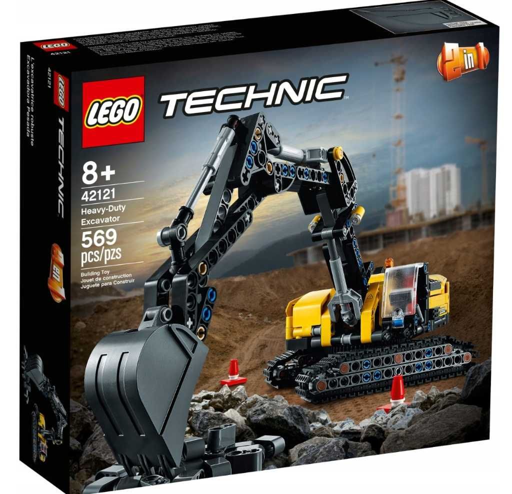 LEGO Technic 42121 Wytrzymała koparka