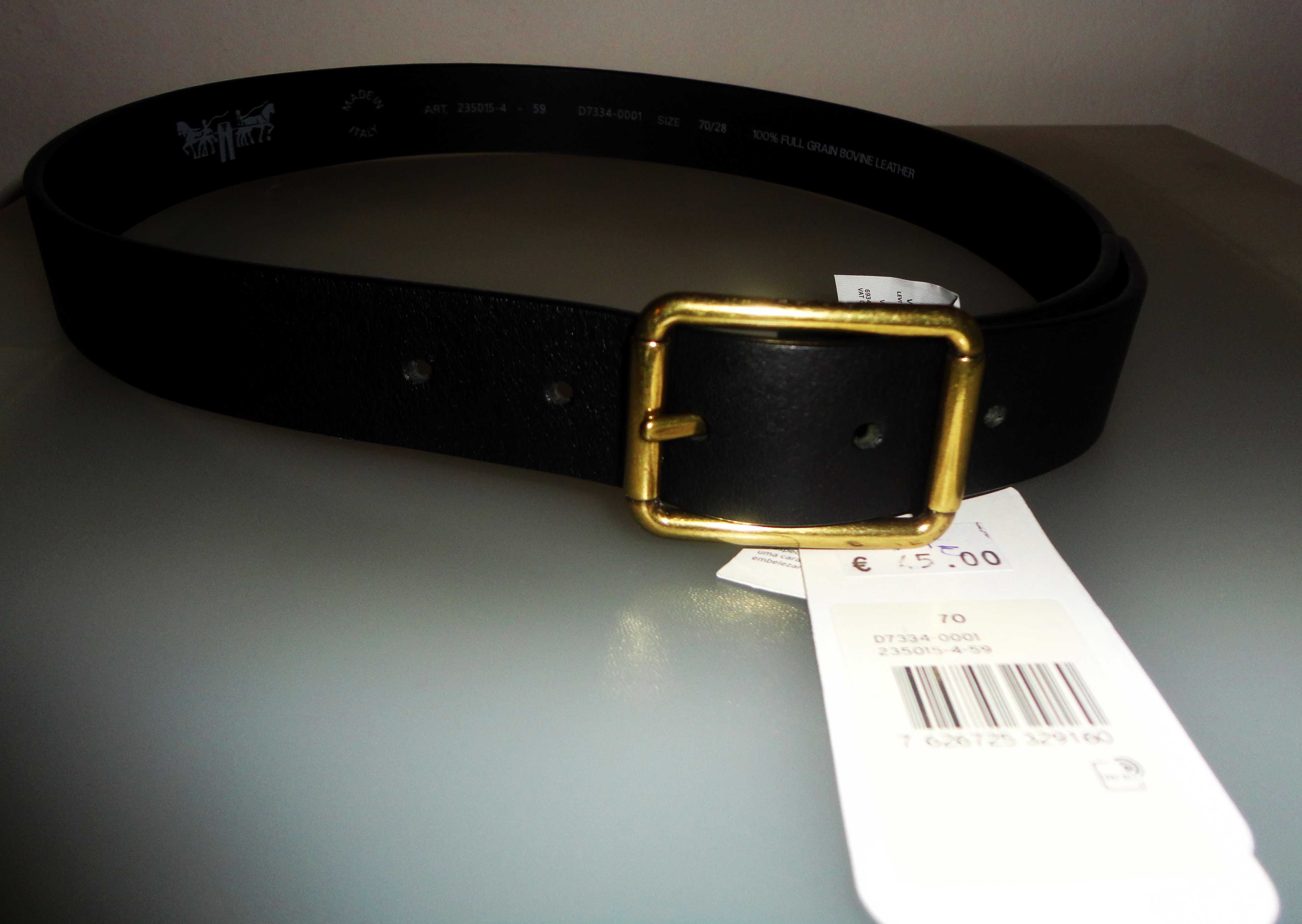 Cinto preto Levis