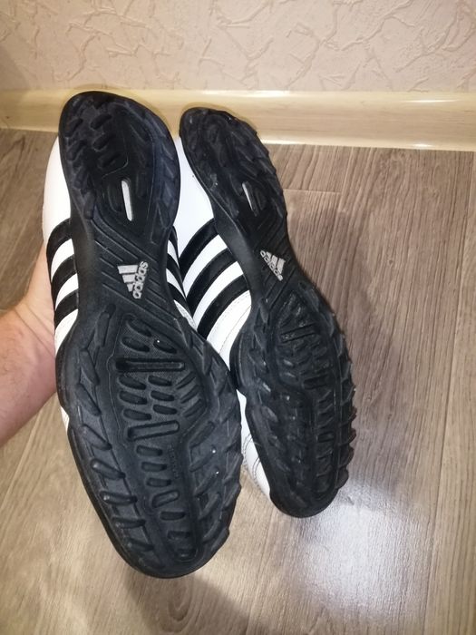 Adidas 11QUESTRA Trx. Шиповки Адидас Pro. Оригинал. 40р. 25см. Кожа.