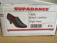 Buty do tańca Supadance model 1025 czarne high heel rozmiar 38