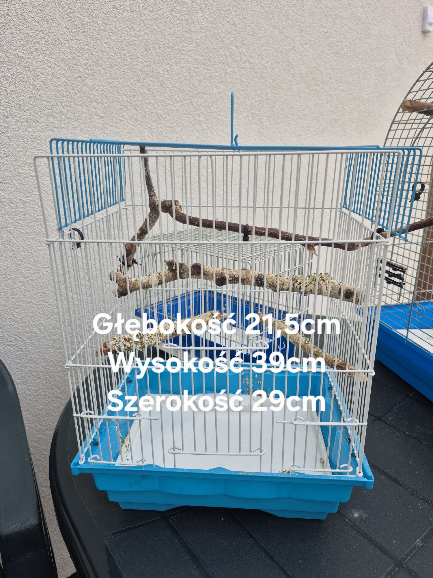 Klatka dla małych ptaków.