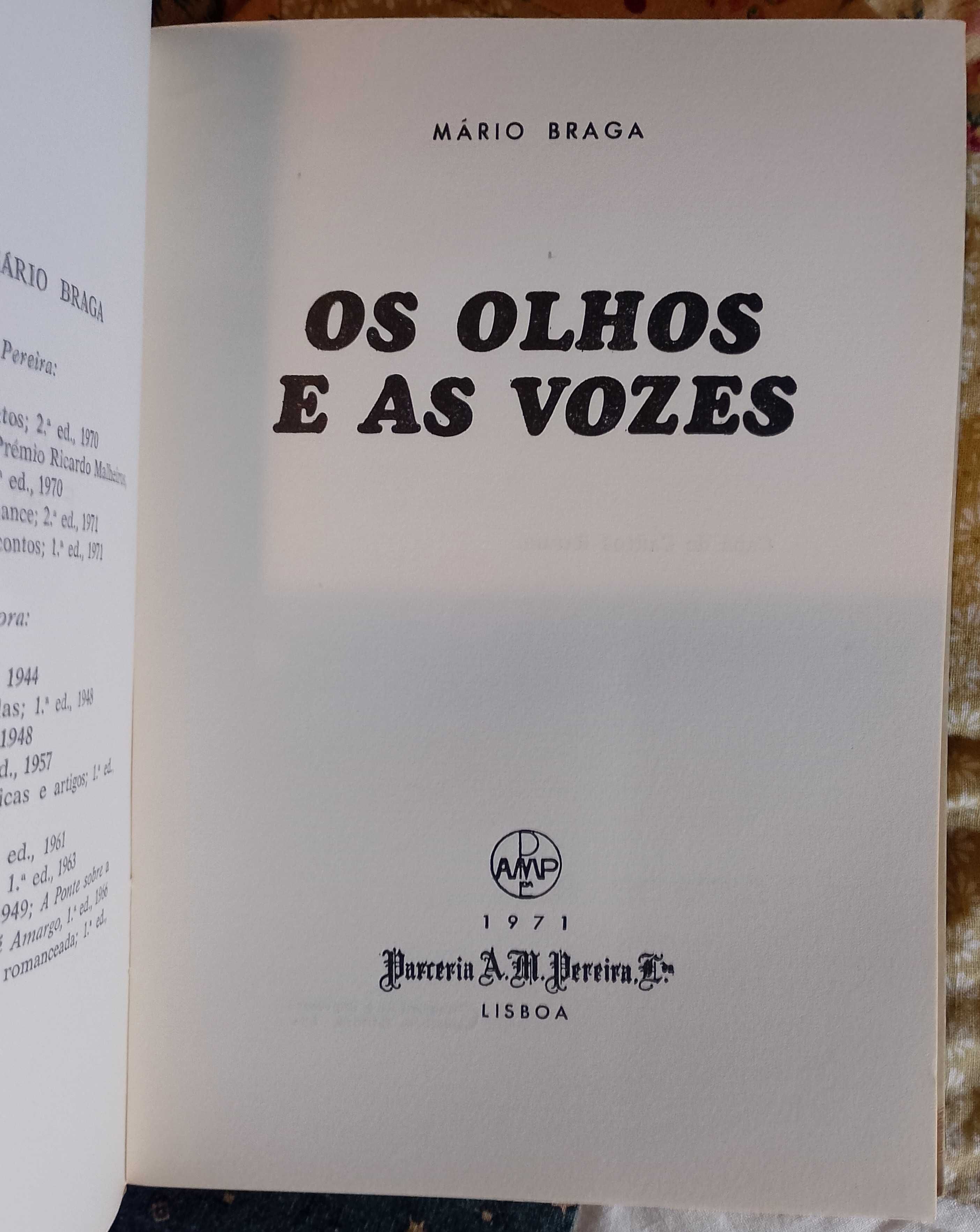 Os olhos e as vozes, Mário Braga