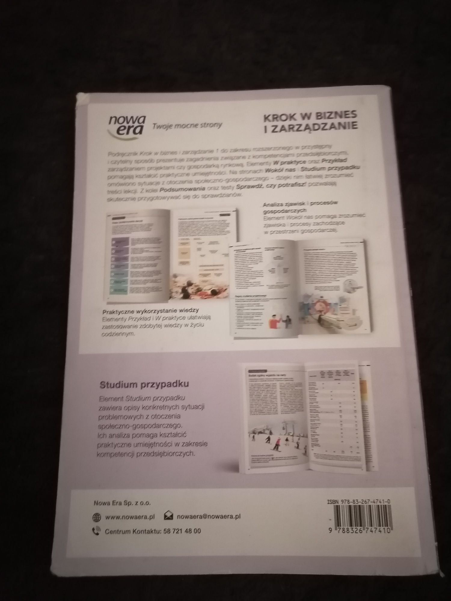Podręcznik Krok w biznes i zarządzanie zakres rozszerzony