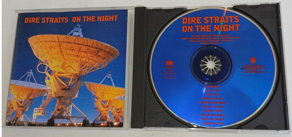Dire Straits ON THE NIGHT - Warner Bros  USA