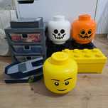 Lego City Technic Creator Mega Zestaw Pojemniki Stolik
