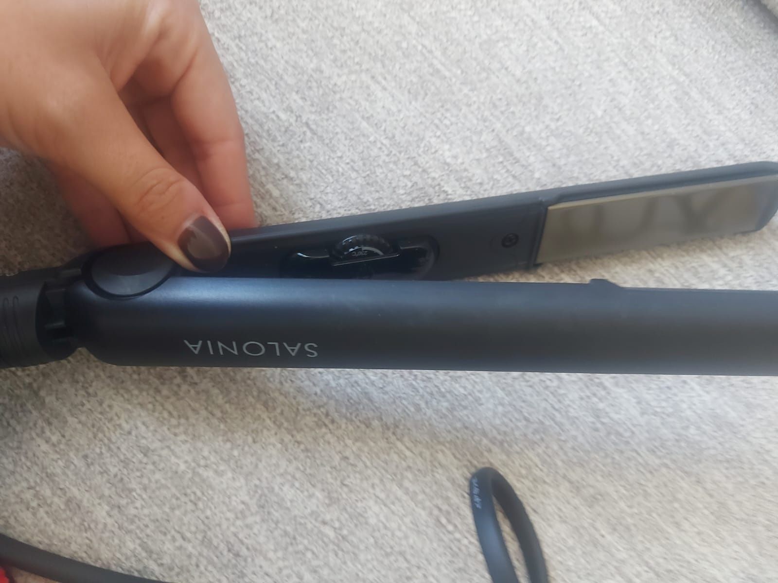 Prancha para alisar cabelo -Japão 100V